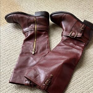 Vince Camuto Brown Leather Boots